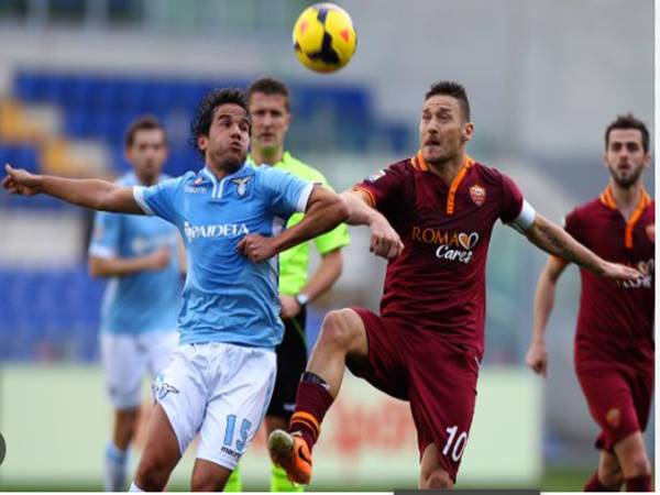 Trận đối đầu kịch tính giữa AS Roma vs Lazio
